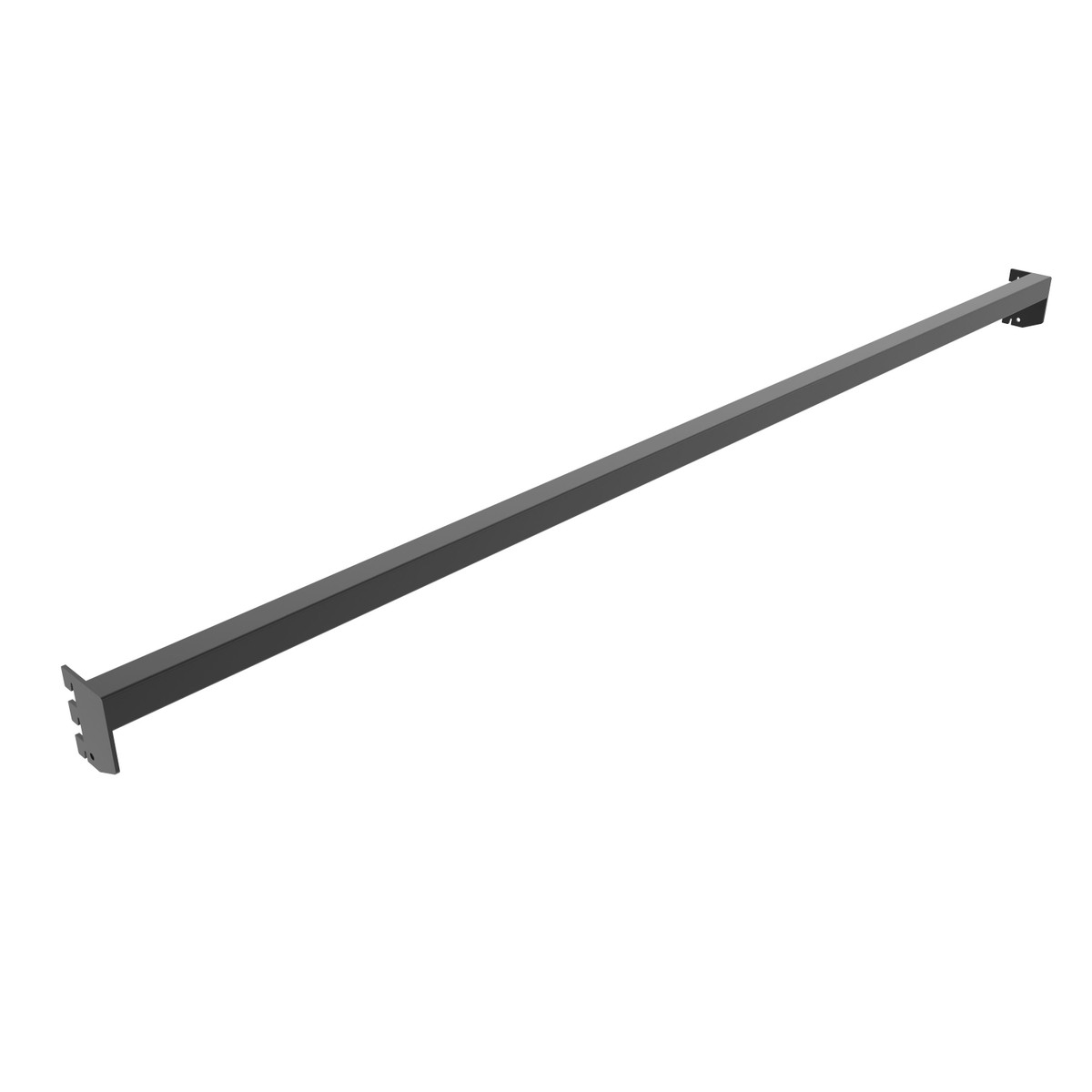 48" Slotted Saddle Mount Accessory Bar