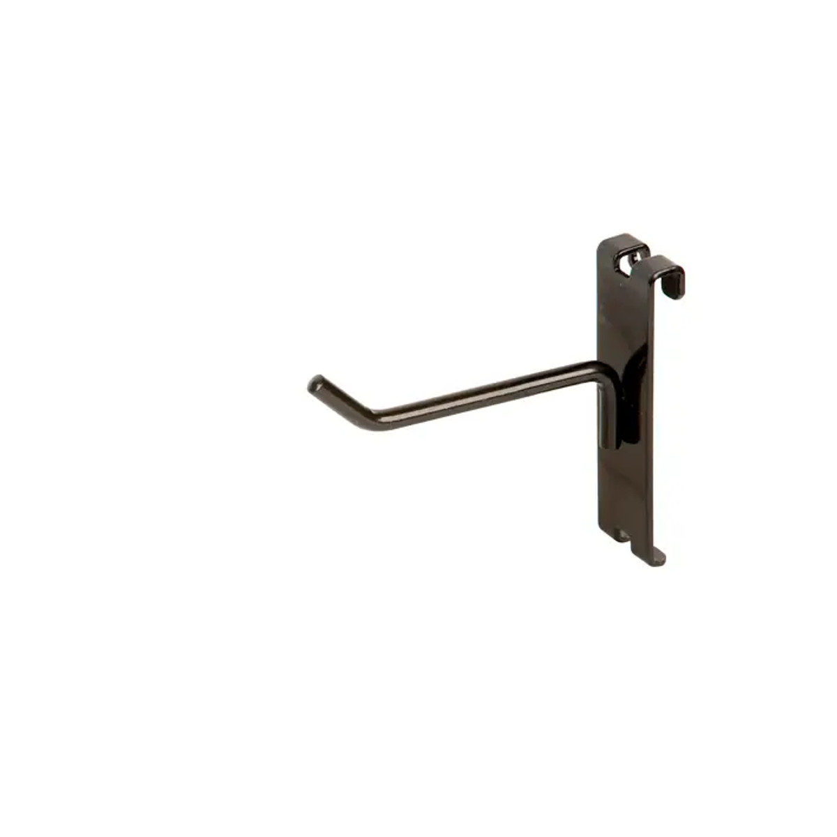  8 inch Black Peg Hook for Wire Grid - 25 Count