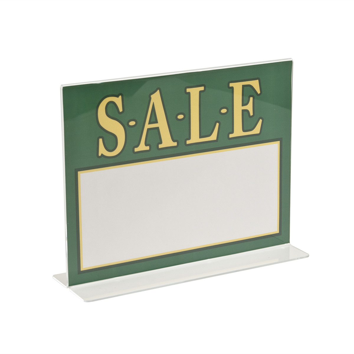 8 5 H X 11 W Double Sided Acrylic Countertop Sign Holder