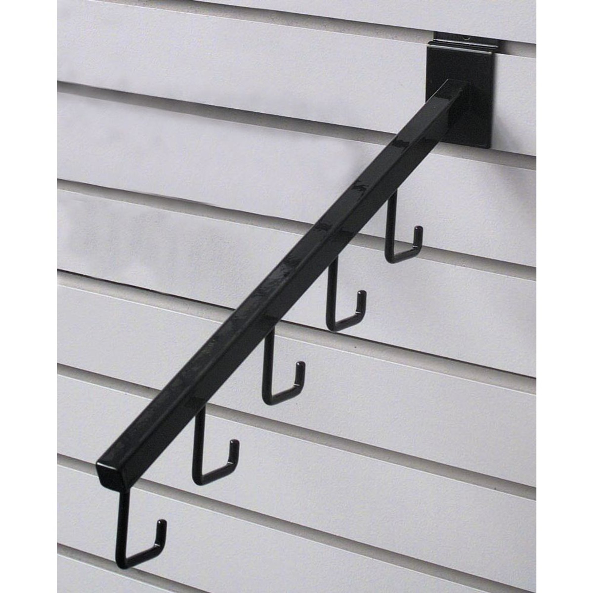 Black 5 Hook Square Tube Waterfall