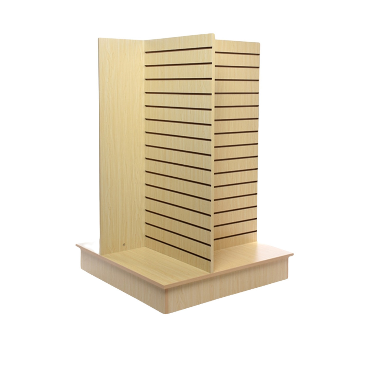 4 Sided Slatwall Display Fixture | 36