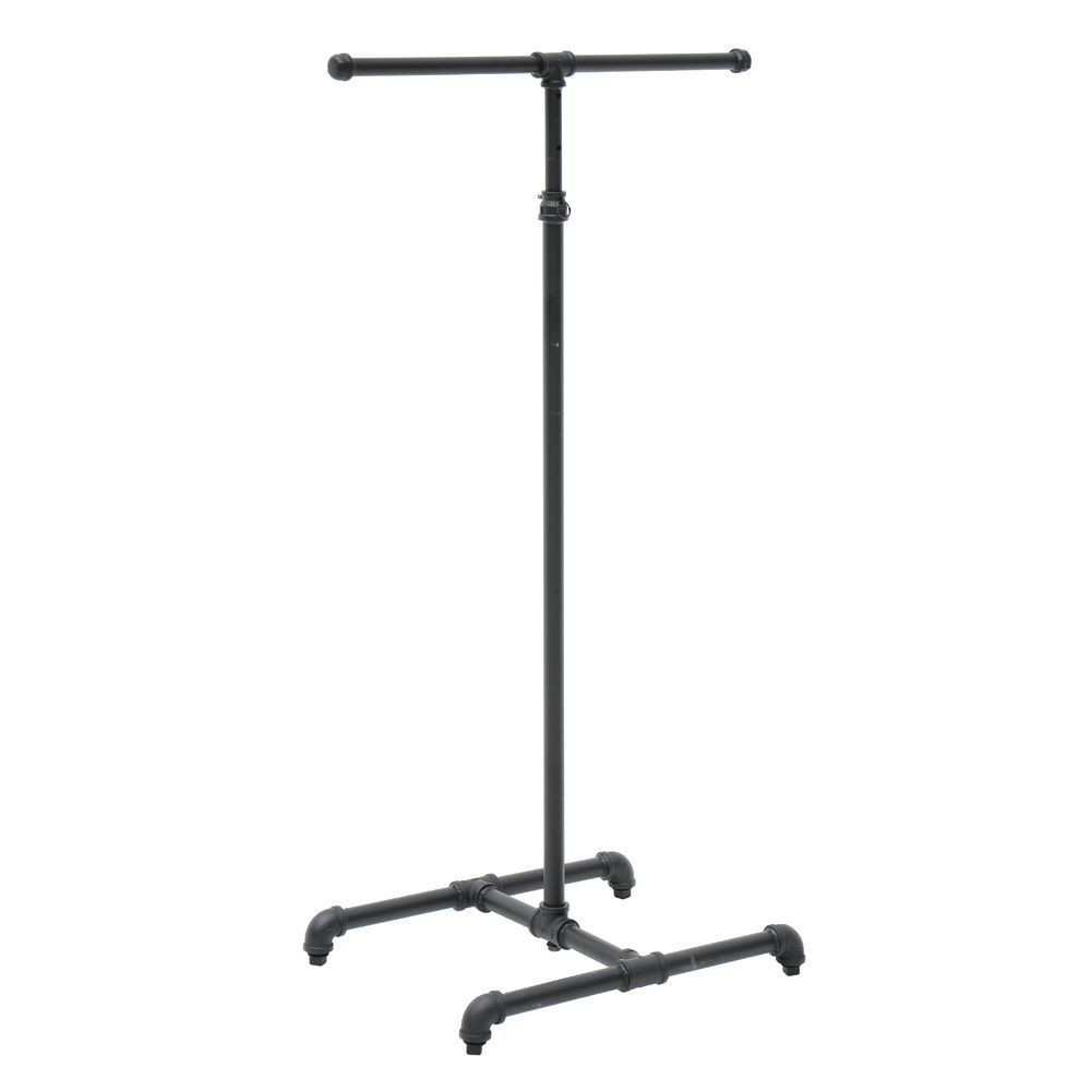 2-Way Clothing Rack | Black Pipeline Collection | Product Display Solutions