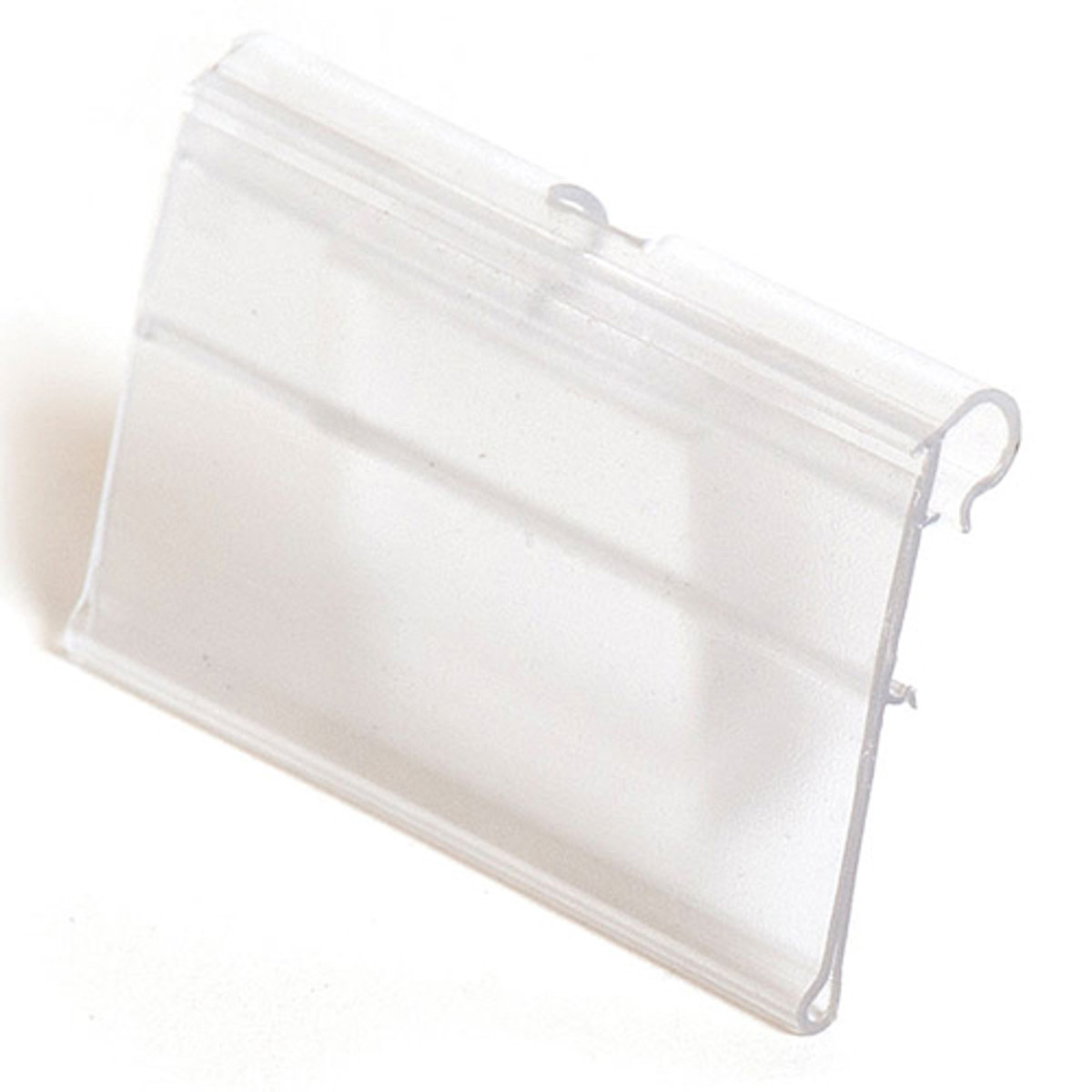 Peg Hook Label Holders Plastic 12, Bag of 50