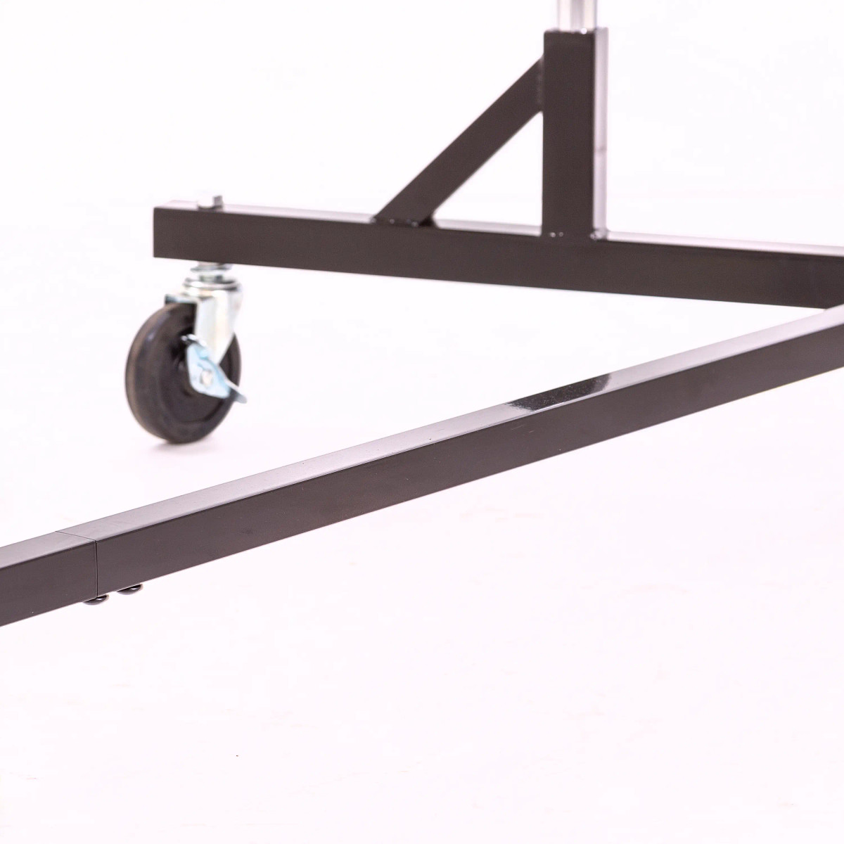 Double Z Rack 5 Foot Heavy Duty Double Rail Garment Z Rack | BLACK Base