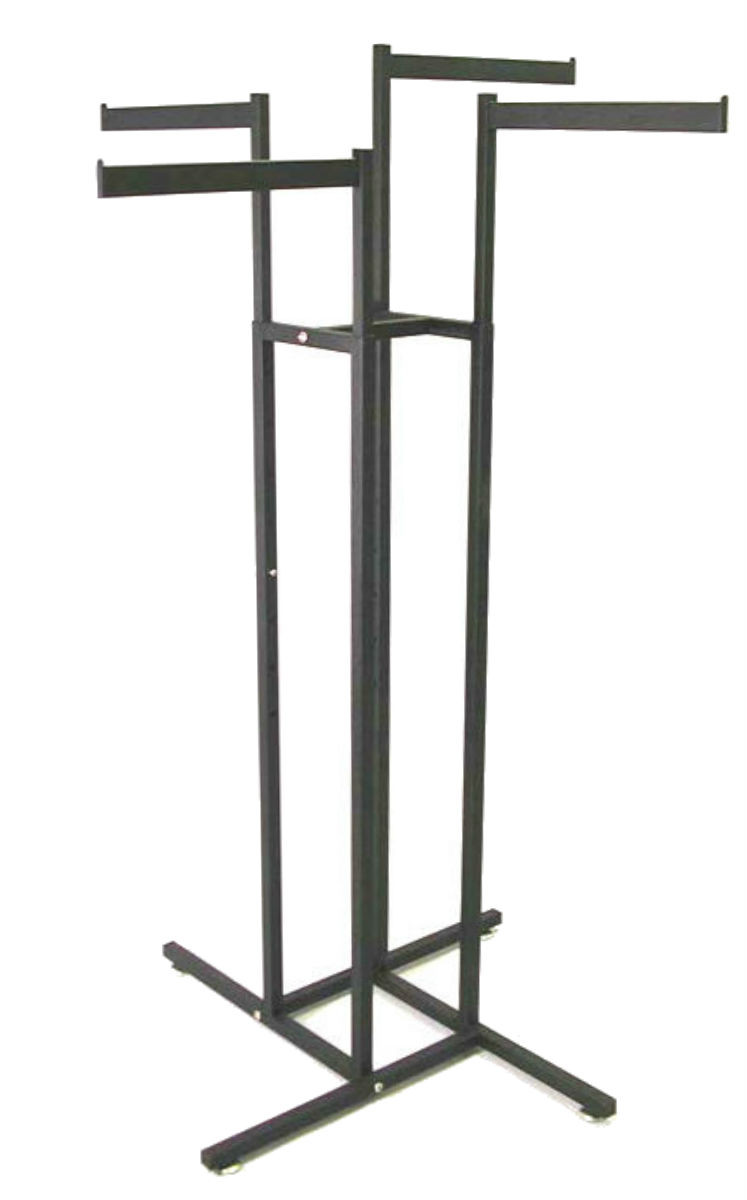 Folding Lingerie Display Rack With (16) 12 Long Round Display Arms