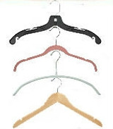 Heavy-Duty Hanger, Open-Ended, 19” - HangersWholeSale