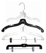 17 Unbreakable Clear Plastic Shirt Hanger