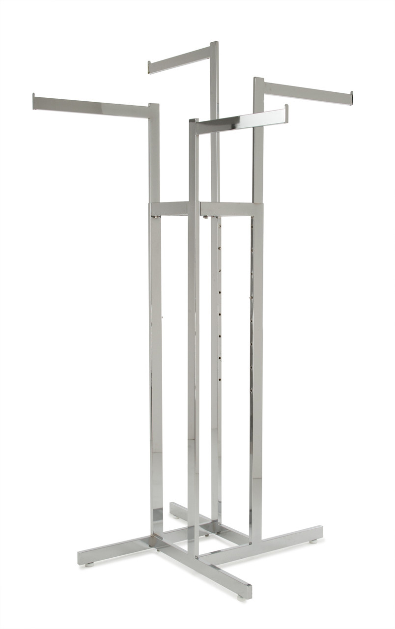 4-Way Garment Racks | Product Display Solutions