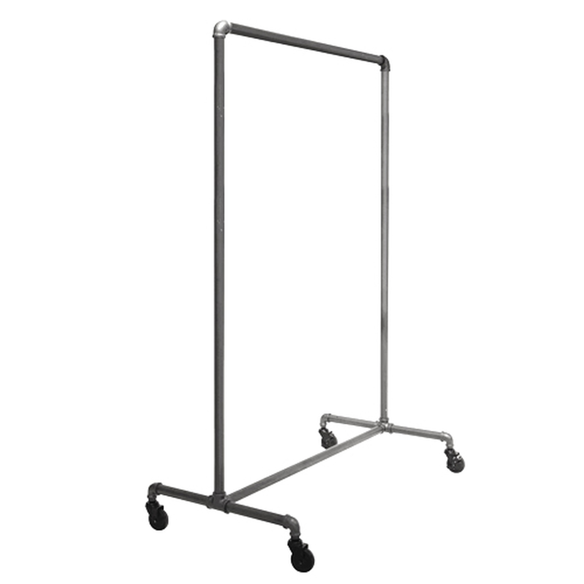 5.5 H x 7 W Pipe Clothing Rack Sign Holder | Product Display Solutions
