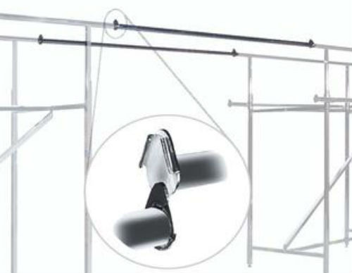Wire Rack Topper Wire Basket Topper for Double Rail Racks | Product Display Solutions