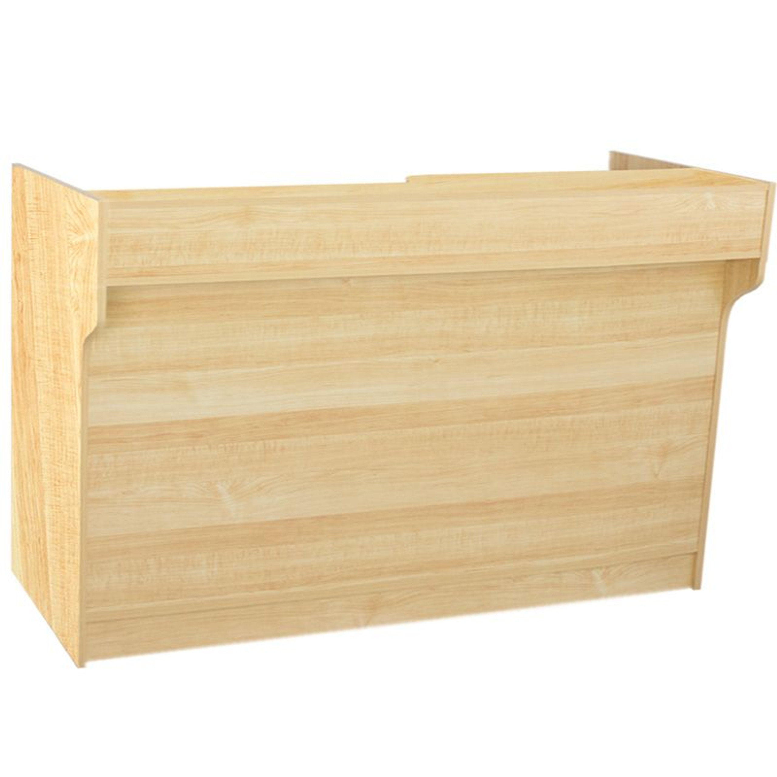 3 Tier Rectangular Wood Retail Display Table Product Display Solutions