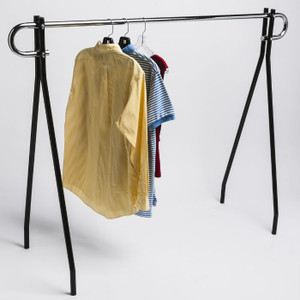 Single Rail Clothing Racks Product Display Solutions