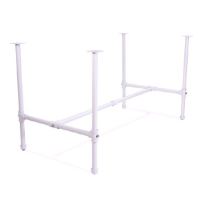 Large Pipeline Nesting Table FRAME only | Gloss White Large Pipeline Nesting Table FRAME only | Gloss White