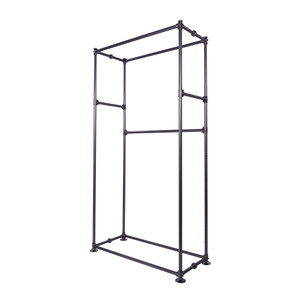 Pipeline Free Standing Wall Display Anthracite Grey Pipeline Free Standing Wall Display Anthracite Grey