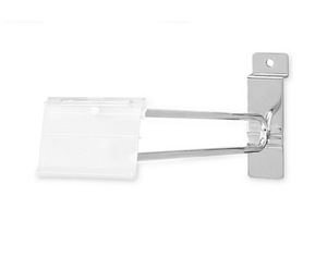 8" Slatwall Scanner Hooks | Zinc