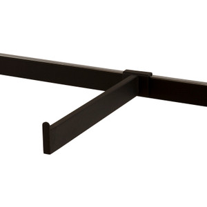 12" Straight Faceout Arm for Rectangular Tubing | Black 12" Straight Faceout Arm for Rectangular Tubing | Black