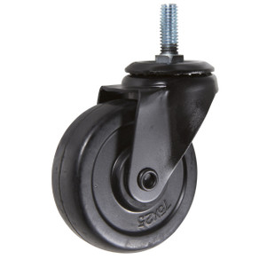 Non-Locking Caster for GREY Pipeline Collection Racks