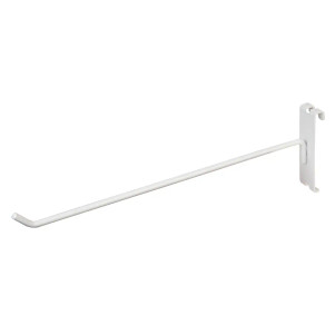 12 inch Hooks For Grid Panels | White