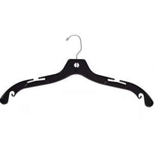 17 Plastic Shirt Hanger | Black