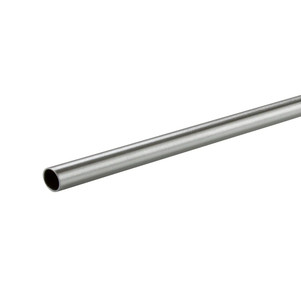 60” L Round Tubing Hangrail Display | 1’ Diameter | Chrome