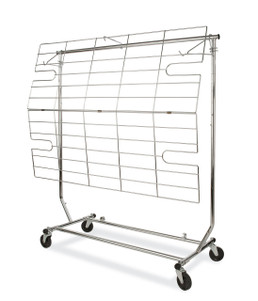 Screen For Single Rail collapsible Clothing Rack