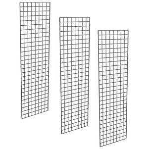 2' X 7' Gridwall Panels | Black