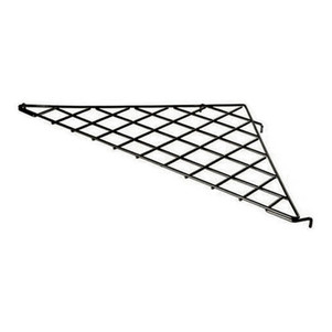 Triangular Shelf For Grid Panels | Black