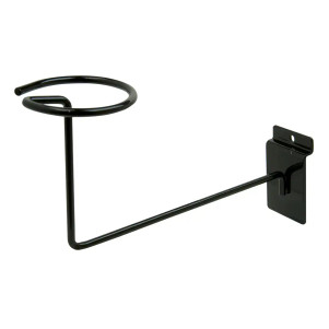 Slatwall Cap Display | Black