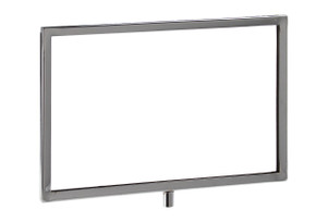 7"H x 11"W Horizontal Sign Holder with 3/8" Threaded Receiver