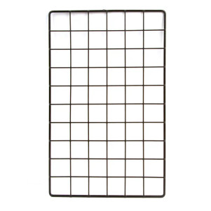 16''L x 10W  Mini Grid Panels for Cube Displays  Black