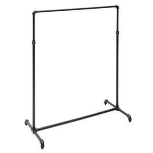 41 Sine Rail Pipeline Clothing Rack – Matt Black