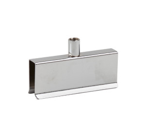 Spring Clamp for Rectangular  .5" x 1.5" Tubing w/ 3/8" Threaded Fitting