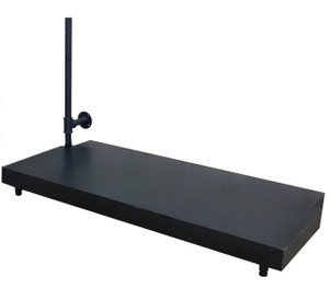 Large Base For Outrigger Wall Display  BLACK