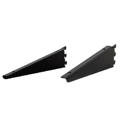 12" Shelf Bracket For MATT BLACK Pipeline Wall Display