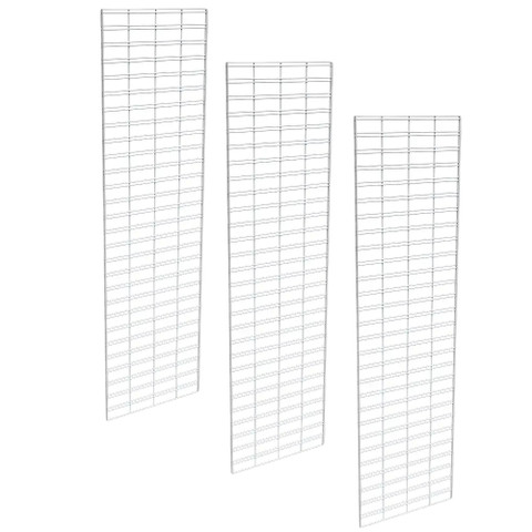 2' X 7' Slatgrid Panels | White