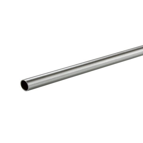 72” Long Round Tubing Hangrail Display | 1 1/16’ Diameter | Chrome