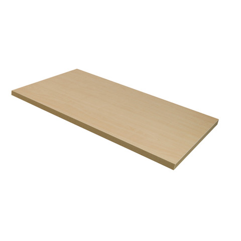 12"D x 24"L Wooden Melamine Shelves | Maple
