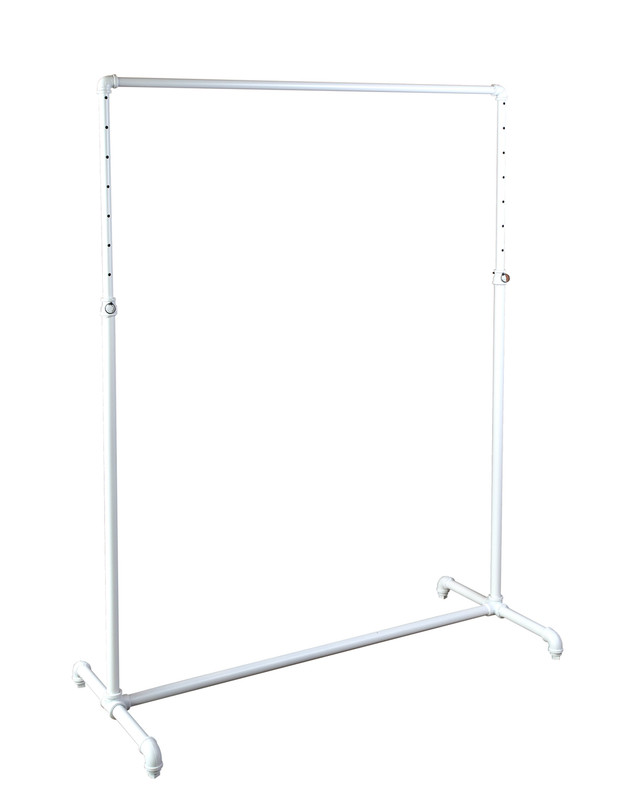 48 L Single Ballet Bar Pipe Clothing Rack | Product Display Solutions