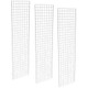 2' X 8' Gridwall Panels | White