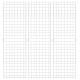 2' X 7' Portable Gridwall Panels | Chrome