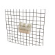 Gridwall Basket 12" x 6" x 6" | White