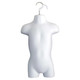 Toddler Full Torso Hanging Display Form | White