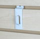 Notch Picture Hook For Slatwall  | Whtie