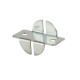 Front Lip Style Shelf Rest | Zinc