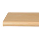 13" D x 48"L Plastic Bullnose Shelves | Maple