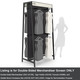 Modular Banner Screen for Space Division in Retail Environments