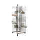 Gridwall 4 Way Base with Casters -  Black - EXAMPLE OF HOW TO USE