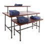 Pipeline Nesting Table Set of Small and Large