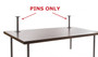 Pipeline  Nesting Table Topper PINS Only | GREY