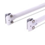 24" Extension Bars For Pipeline Free Standing Display | Gloss White